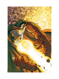 Fantastic Four 552 Cover: Dr. Doom and Thing Art by Michael Turner