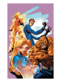 Marvel Age Fantastic Four #9 Cover: Mr. Fantastic Plakater af Makoto Natsuki Marvel Age Fantastic Four #9 Cover: Mr. Fantastic Plakater af Makoto Natsuki
