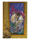 Thor: Blood Oath 3 Cover: Thor and Hercules Art by Kolins Scott