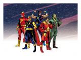 The Official Handbook Of The Marvel Universe Teams 2005 Group: Comet Posters by Mike Harris