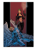 Excalibur 12 Cover: Viper and Archangel Poster by Richards Cliff