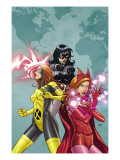 X-Men: First Class 9 Cover: Scarlet Witch, Marvel Girl and Black Widow Posters by Roger Cruz