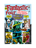 The Fantastic Four 3 Cover: Mr. Fantastic Print by Jack Kirby