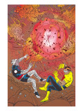 X-Statix 26 Cover: Mr. Sensitive and The Anarchist Affiche par Michael Allred