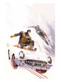 X-Men: First Class 4 Cover: Beast and Iceman Posters by Eric Nguyen