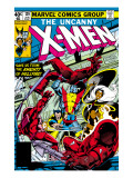 Uncanny X-Men 129 Cover: Wolverine, Colossus, Storm and X-Men Prints by Byrne John