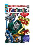 Fantastic Four Annual #2 Cover: Dr. Doom Láminas por Jack Kirby