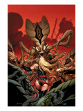 Ms. Marvel #3 Cover: Ms. Marvel Pósters por Frank Cho Ms. Marvel #3 Cover: Ms. Marvel Pósters por Frank Cho