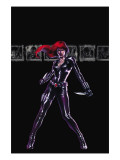 Secret War 4 Cover: Black Widow Poster