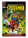 Spectacular Spider-Man 114 Cover: Spider-Man, Captain Britain and Red Skull Poster by Haward Jon