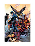 Captain America And The Falcon 10 Cover: Captain America and Falcon Affiches par Porter Howard