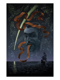 Marvel 1602 7 Cover: Dr. Strange Charging Posters par McKowen Scott