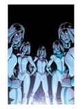 New X-Men 17 Cover: Stepford Cuckoos Kunstdrucke von Lopresti Aaron
