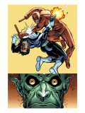 Daredevil Vs. Punisher 2 Cover: Daredevil, Punisher and Jackal Art by Lapham Dave
