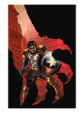 Civil War: House Of M 3 Cover: Bucky Prints by Mike Perkins