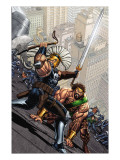 Incredible Hercules 115 Cover: Hercules and Ares Prints by Arthur Adams