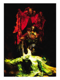 Moon Knight 19 Cover: Moon Knight and Black Spectre Prints