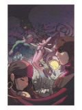I Heart Marvel: Marvel Ai 1 Cover: Daredevil, Elektra, Vision and Medusa Fighting Posters by Gez Fry