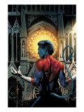 Nightcrawler 3 Cover: Nightcrawler Fighting Prints by Land Greg