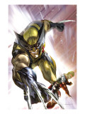 Eternals 8 Cover: Wolverine and Ikaris Poster by Eric Nguyen