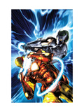 Iron Man vs. Whiplash #2 Cover: Iron Man and Whiplash Plakater av Brandon Peterson Iron Man vs. Whiplash #2 Cover: Iron Man and Whiplash Plakater av Brandon Peterson