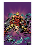 Gene Colan Tribute Book Cover: Iron Man Print by Matt Milla