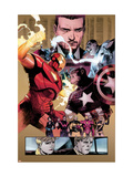 New Avengers 48 Group: Captain America, Spider Woman, Ronin and Wolverine Posters by Tan Billy