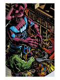 Powerless 1 Group: Galactus, Hulk, Silver Surfer and Thor Affiches par Michael Gaydos