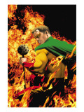 The Twelve 3 Cover: Fiery Mask Posters by Kaare Andrews