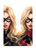 Ms. Marvel #46 Cover: Ms. Marvel Plakat af Sana Takeda Ms. Marvel #46 Cover: Ms. Marvel Plakat af Sana Takeda