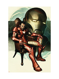 Iron Man #77 Cover: Iron Man, Stark and Tony Kunst af Adi Granov Iron Man #77 Cover: Iron Man, Stark and Tony Kunst af Adi Granov