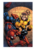 Marvel Age Spider-Man Team Up 3 Cover: Spider-Man and Shadowcat Posters by Green Randy