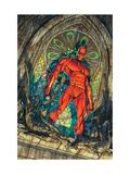 Daredevil 100 Cover: Daredevil Kunstdrucke von Michael Turner