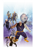 X-Men: Future History - The Messiah War Sourcebook Cover: Cable and Wolverine Plakater af Ariel Olivetti X-Men: Future History - The Messiah War Sourcebook Cover: Cable and Wolverine Plakater af Ariel Olivetti