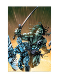 Skaar: Son Of Hulk 8 Cover: Skaar and Silver Surfer Posters par Yardin David