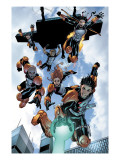 New X-Men: Academy X 16 Group: Hellion, Moonstar, Quill, Surge, Synch and Wind Dancer Posters by Lopresti Aaron