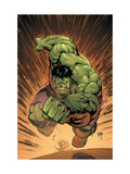 Marvel Adventures Hulk 14 Cover: Hulk Posters par David Nakayama