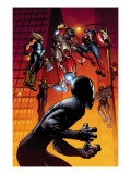 Ultimate Spider-Man 126 Cover: Spider-Man, Iron Man, Captain America and Thor Art by Immonen Stuart
