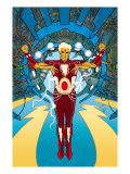 Warlock 1 Cover: Adam Warlock Charging Art par J.H. Williams III