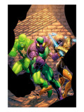 The New Thunderbolts 5 Cover: Joystick, Beetle, Radioactive Man and New Thunderbolts Posters by Tom Grummett