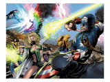 Ultimate Power 6 Group: Scarlet Witch Prints by Land Greg