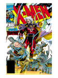 X-Men #2 Cover: Magneto and Professor X Poster por Jim Lee