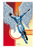 Excalibur 11 Cover: Angel Kunstdruck von Lopresti Aaron