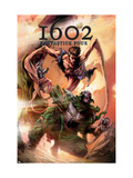 Marvel 1602: Fantastick Four 5 Cover: Mr. Fantastic and Dr. Doom Posters