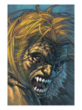 Weapon X 28 Cover: Sabretooth Fighting Affiches