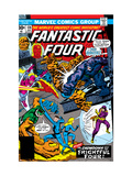 Fantastic Four 178 Cover: Spider-Man Art by George Perez