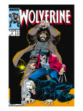 Wolverine 6 Cover: Wolverine, Roughouse and Bloodsport Affiches par John Buscema