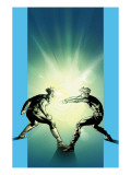 Ultimate X-Men 63 Cover: Cyclops and Havok Posters par Immonen Stuart