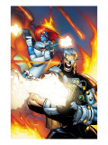 X-Men 196 Cover: Mystique and Cable Posters by Humberto Ramos