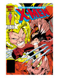 Uncanny X-Men 213 Cover: Sabretooth and Wolverine Affiches par Davis Alan